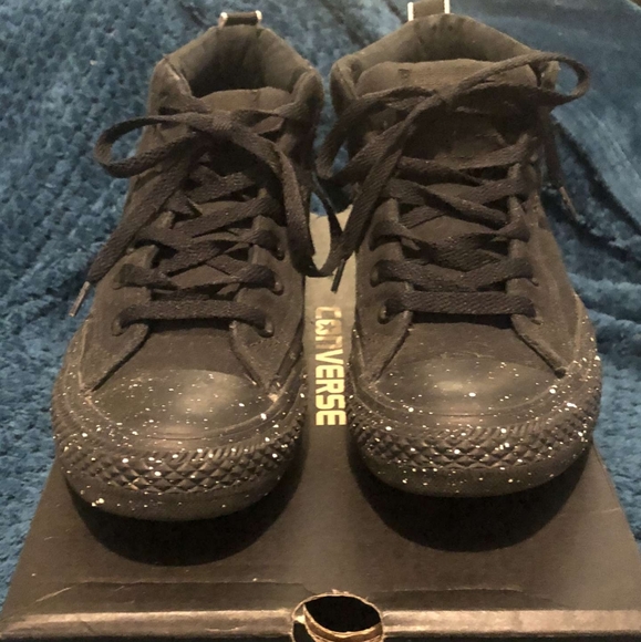 Converse  street mid black/white/black - Picture 4 of 8